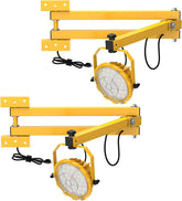 LED Loading Dock Lights With Swing Double Arm, B1 Series